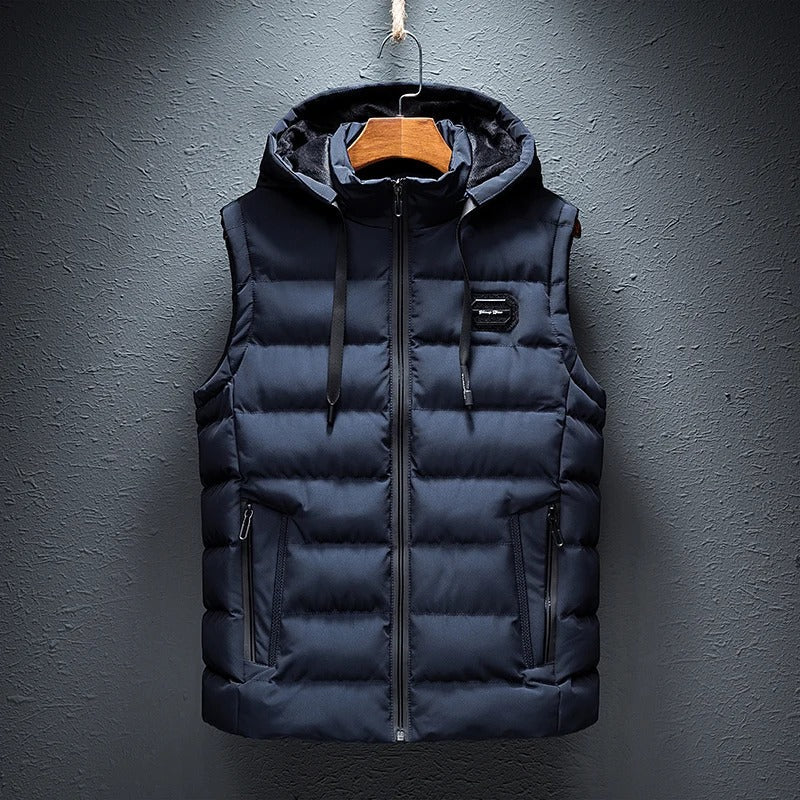 Renzo - Sleek Hooded Vest