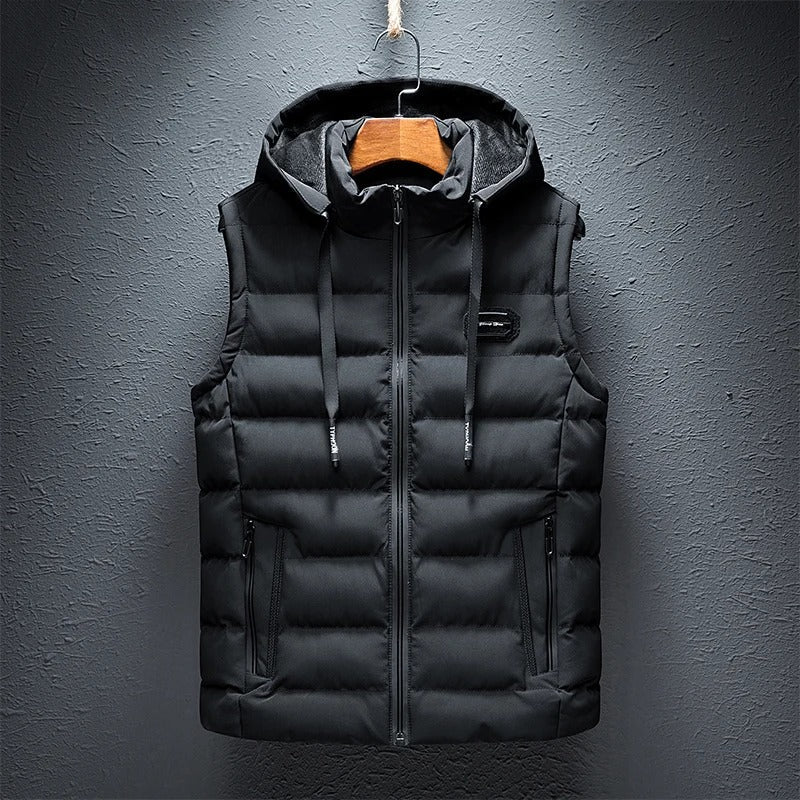 Renzo - Sleek Hooded Vest