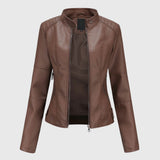 Giorgina™ - Stylish Leather Jacket for Women
