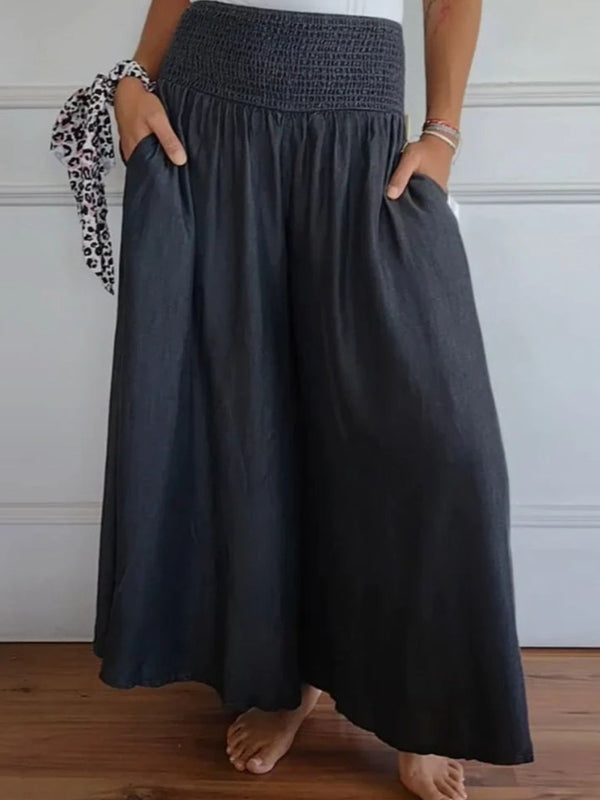 Marlene | Loose-fitting cotton pants for summer