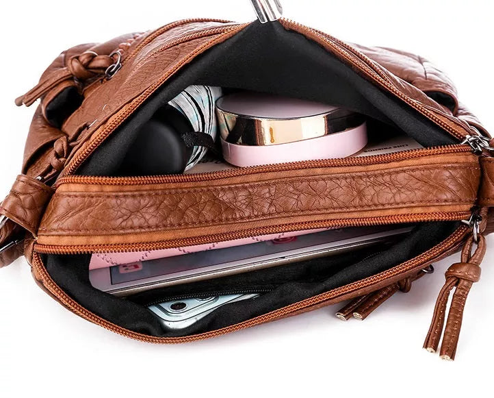 Ava | Soft Leather Handbag