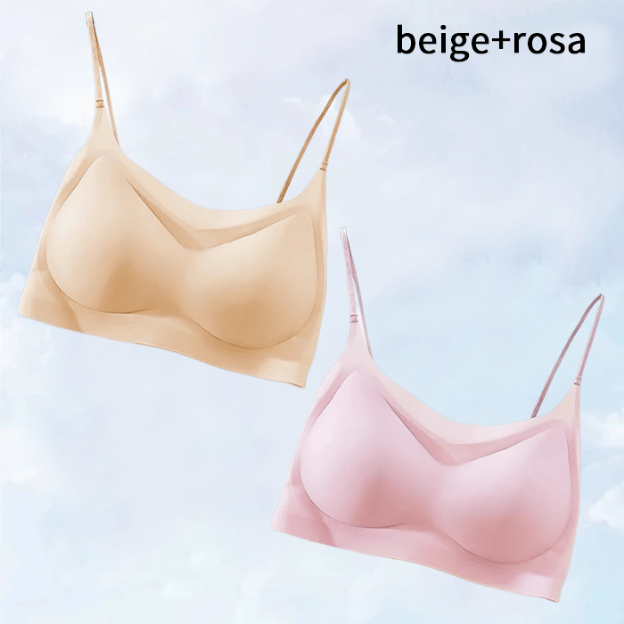 Seamless & Ultra-Thin Summer Comfort Bra made of Ice Silk in Plus Size