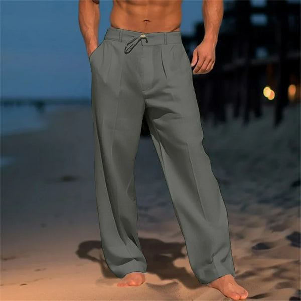 LINEN SUMMER PANTS