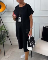 Zuzanna | Airy Summer Dress with Round Neckline