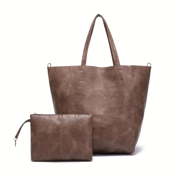 Renee | Large Vintage-Inspired Shopping Bag