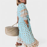 Marlena | Dress with V-Neck and A-Line Silhouette