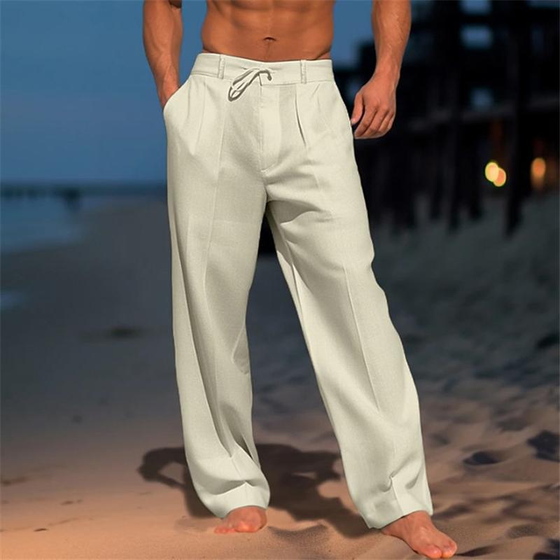 LINEN SUMMER PANTS