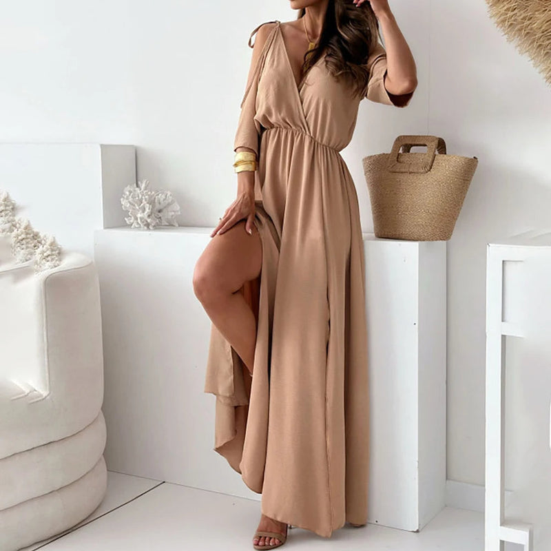 Sienna | Elegant Dress with Side Slit