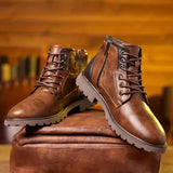Brody | Lace-Up Boots Made of Durable Leather