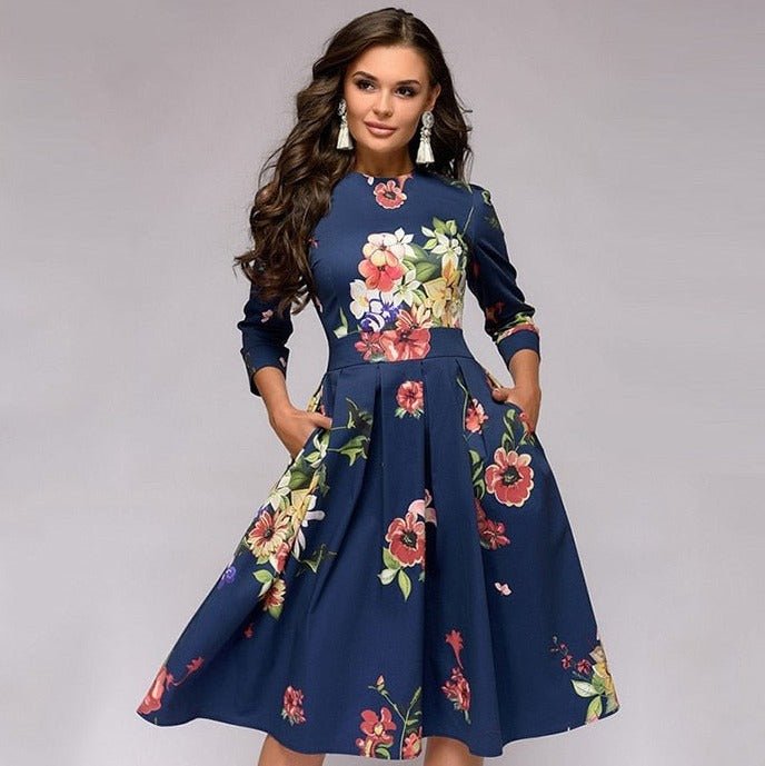 SIBYLLE I FLORAL DRESS