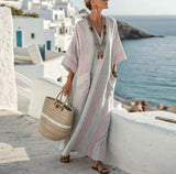 Elegant Mary - Long Strand Dress for a Stylish Summer Look