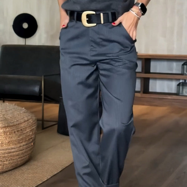 Mathilda™ – Striped Suit Trousers for Women