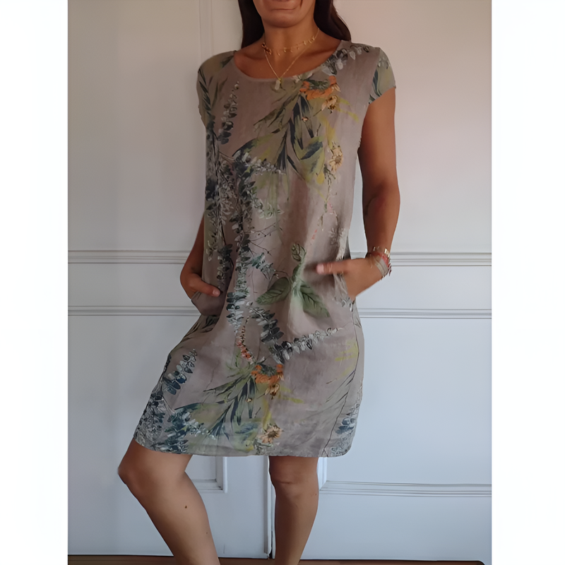 FELICITAS CASUAL PRINTED DRESS